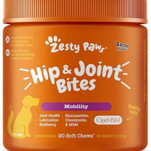 Zesty Paws Dog Joint Supplement - Bacon