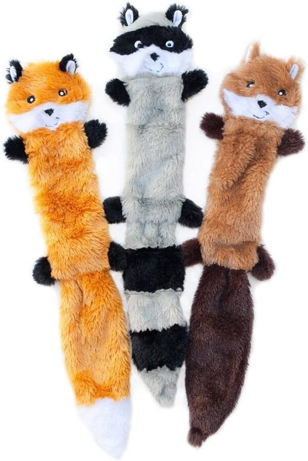 ZippyPaws Skinny Peltz Dog Toy Trio